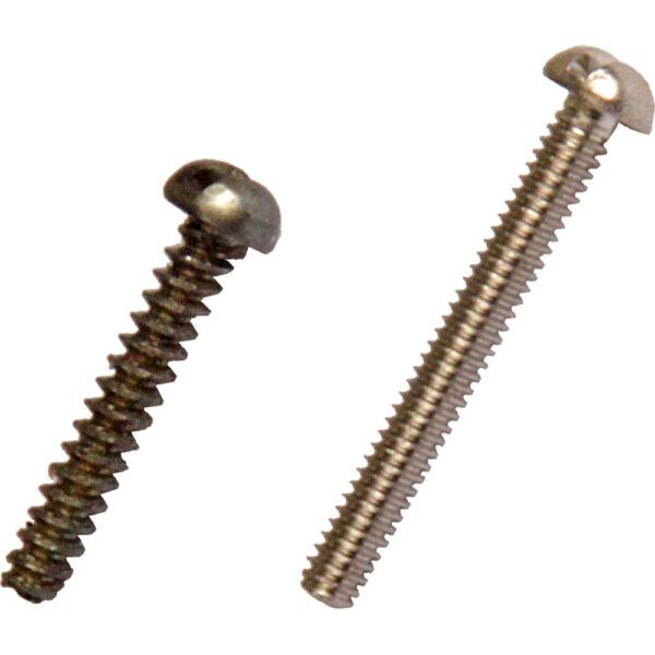 Kadee 0-48 and 0-80 Screw Assortment -- 0-48 Metal and 0-80 Stainless Steel, 4 Different Lengths of Each - 380-1715