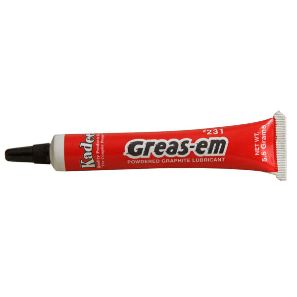 Kadee Greas-em Dry Graphite Lubricant -- 3/16oz 5.5g - 380-231