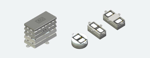 LokSound By ESU Modular Speaker Baffle Set for Twin Sugar Cube Speakers -- 28mm; 20x40mm and 16x35mm baffles for 11 x 15mm Speakers - 397-50340