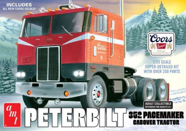 Peterbilt 352 Pacemaker COE Coors Beer 1/25