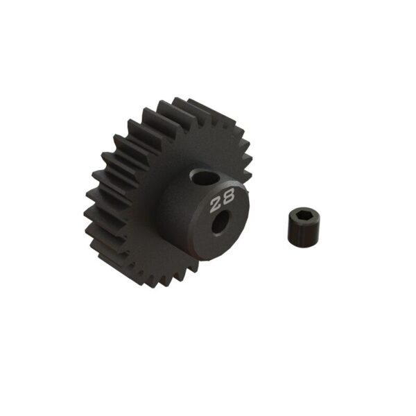 Arrma 28T 0.8Mod 1/8" Bore CNC Steel Pinion Gear - ARA311090