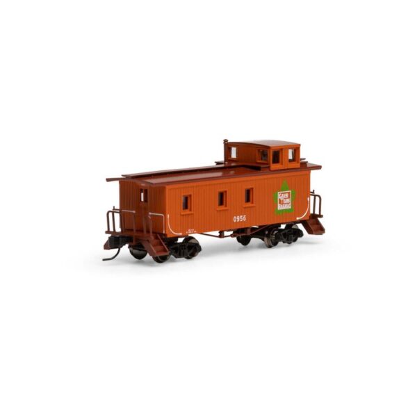 Athearn N 30' 3-Window Caboose, GTW #0956 - ATH12087