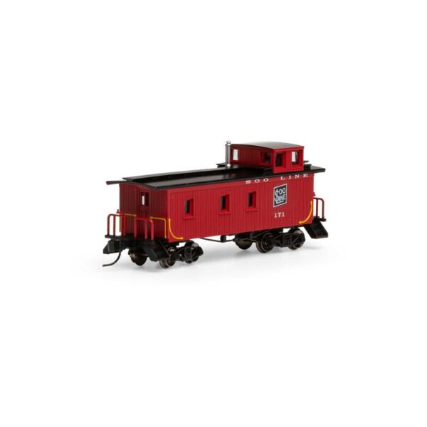 Athearn N 30' 3-Window Caboose, SOO #171 - ATH12089