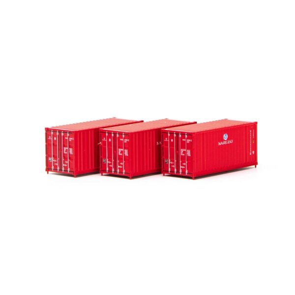 Athearn N 20' Corrugated Container, MAGU (3) - ATH17722