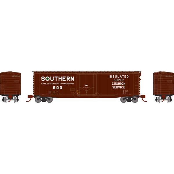 Athearn N 50' PS-1 Plug Door Smooth Side Box, SOU #600 - ATH2841