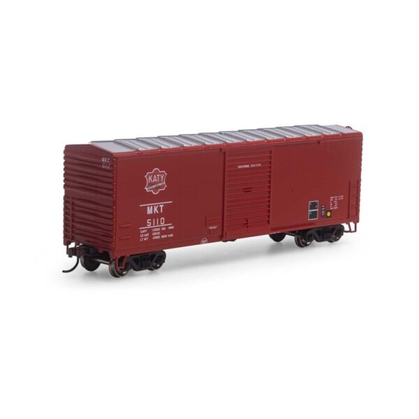 Athearn HO RTR 40' Modern Box, MKT/Red #5110 - ATH67748