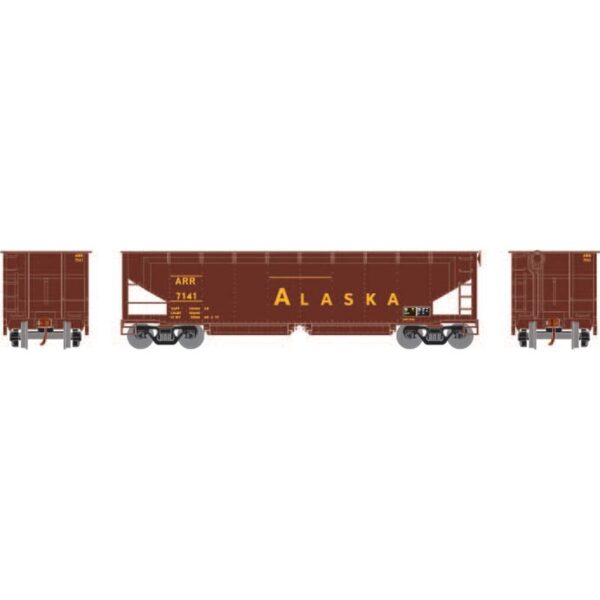 Athearn HO RTR 40' Offset Ballast Hopper w/Load, ARR #7141 - ATH7079