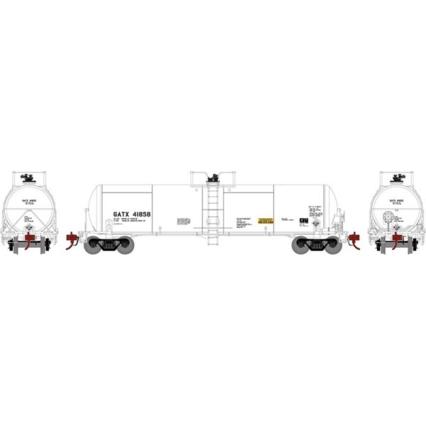 HO 20K Gal Acid Tank, GATX/White #41858