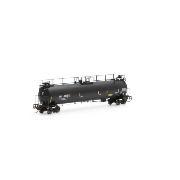 Athearn Genesis HO TankTrain Intermediate,GATX/Yellow Stripe#48620 - ATHG67927