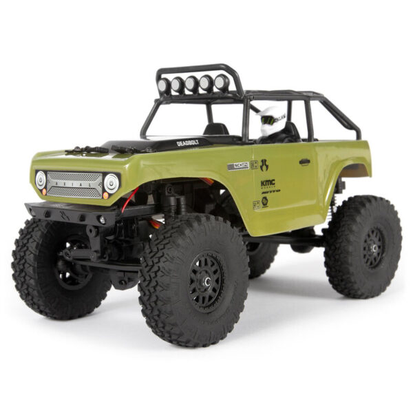 Axial SCX24 Deadbolt 1/24th Scale Elec 4WD - RTR - Green - AXI90081T2