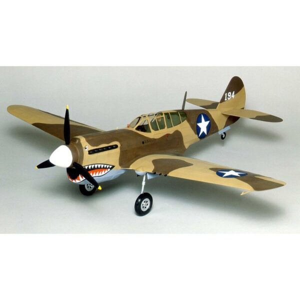 Guillows Curtiss P40 Warhawk Laser Cut Balsa Kit - GUI405LC