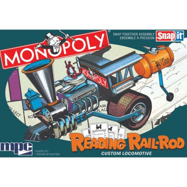 MPC Monopoly Reading Rail Road Customer Loco SNAP1:25 - MPC945M