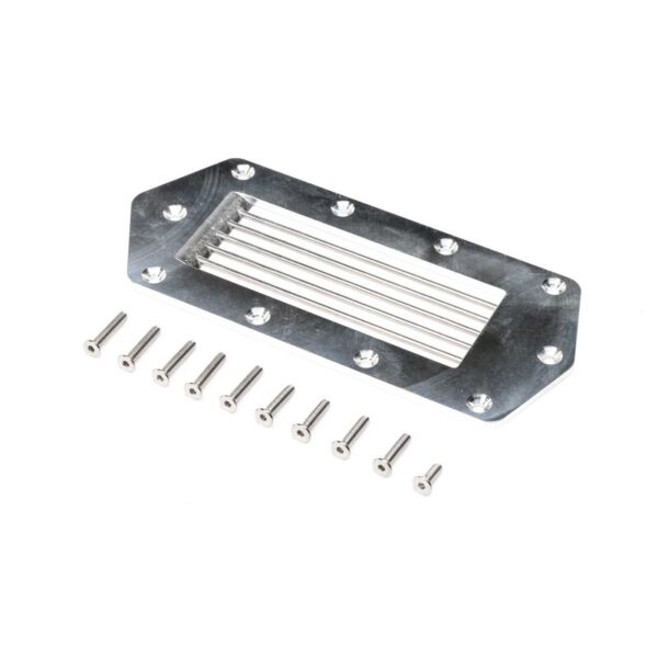 Aluminum, Stainless Intake Grate: Jetstream