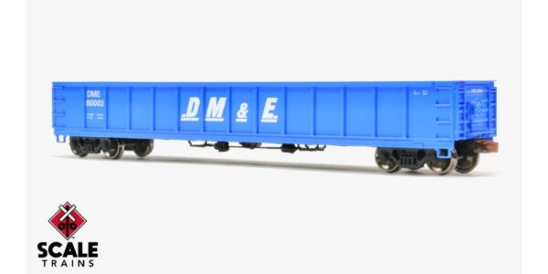 Scaletrains Kit Classics HO Scale CB&Q Havelock Shops 52 6 Gondola, Dakota Minnesota & Eastern/DM&E #80056 - SXT1183