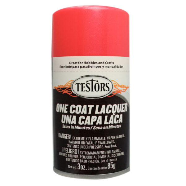 Testors One Coat- Electric Pink, 3oz - TES1841MT