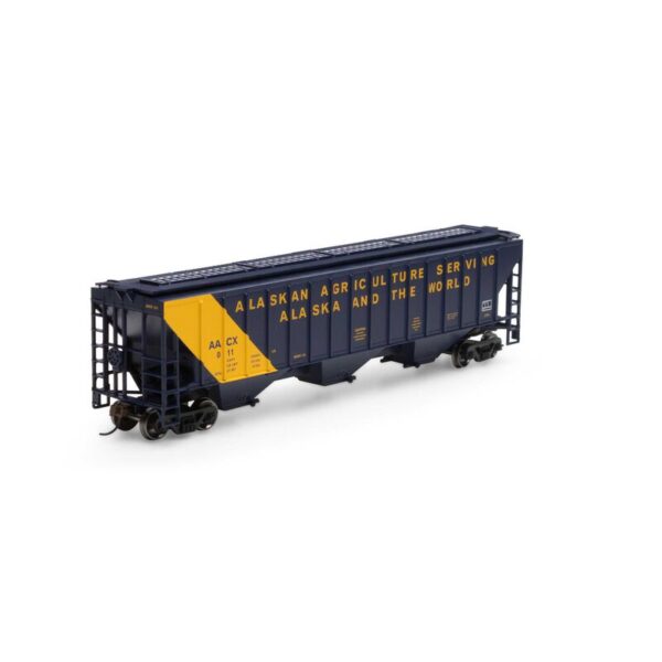 Athearn HO RTR PS 4740 Covered Hopper, AACX #011 - ATH18776