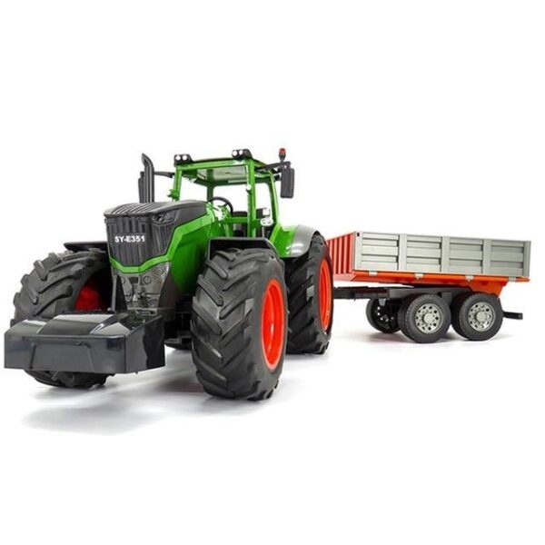 Double E RC 1/16 RC TRACTOR W/FARM WAGON - DEE354