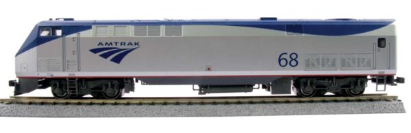 Kato GE P42 Genesis - Standard DC -- Amtrak #17 (Phase Vb Late; silver, blue, red) - KAT376117