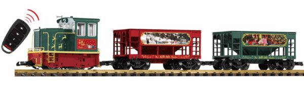 Piko 38152 North Pole Hauler GE 25-Ton Starter Set (G-Scale) - PIKO38152