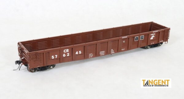 Tangent Scale Models TAN17014-06 Conrail (CR) "G43A Repaint 1980" Mill Gondola - TAN17014-06