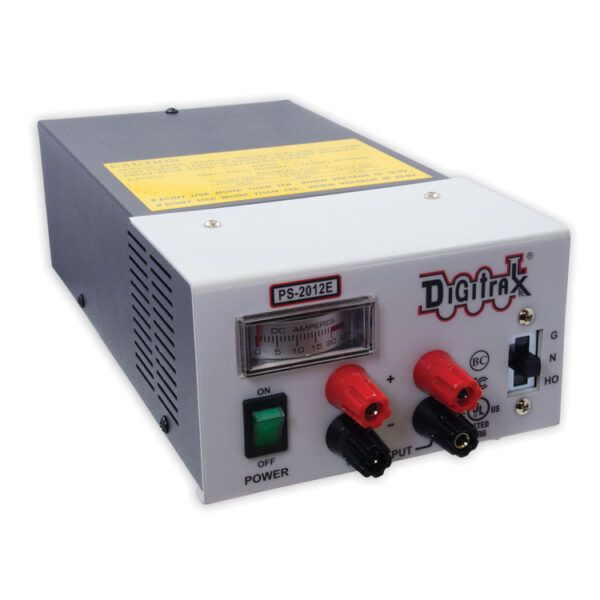 Digitrax 20-Amp DCC Power Supply -- Scale Selectable - 245-PS2012E