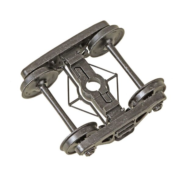 Kadee #753 O Scale 2 Rail Barber S-2 Roller bearing Metal Trucks with 33" Smooth Back Metal Wheels - Image 2