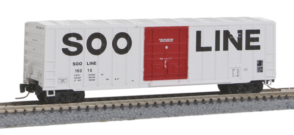 Micro-Trains SOO 4 CAR RUNNER PACK - 489-99400055