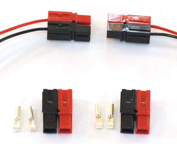 NCE - North Coast Engineering AND-8 Anderson Power Pole Connector -- 4 Each Red & Black - 524-290