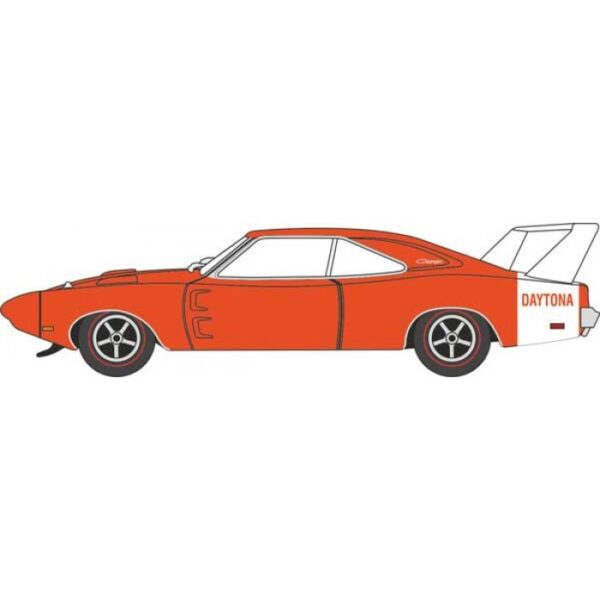 Oxford Diecast DODGE CHARGER DAYTONA '69 ORANGE - 553-87DD69002