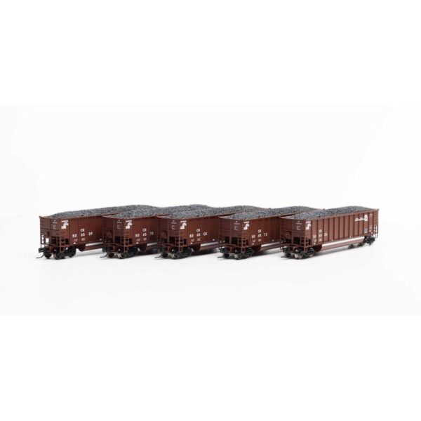 Athearn N  Bethgon Coalporter w/Load, CR #3 (5)