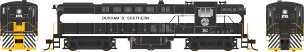 Bowser HO Baldwin DRS-4-4-1500 - LokSound and DCC - Executive Line -- Durham & Southern 362 (Ex-Soo Line, black, white, yellow)