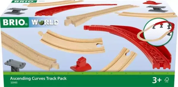 Brio Ascending Curves Track Pack