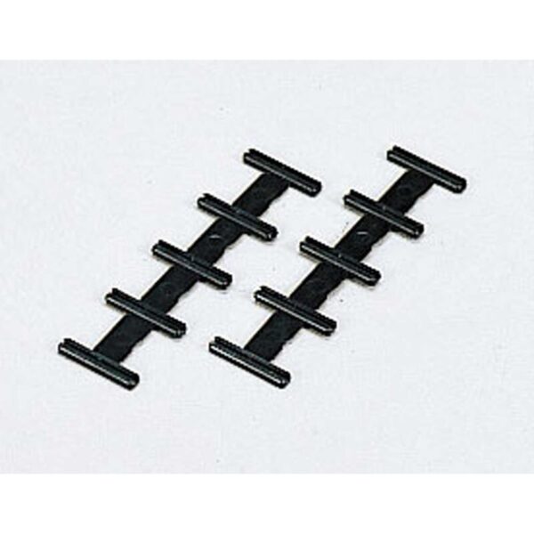 Kato Flexible Track Insulated Joiners - Unitrack -- pkg(10) - KAT24811