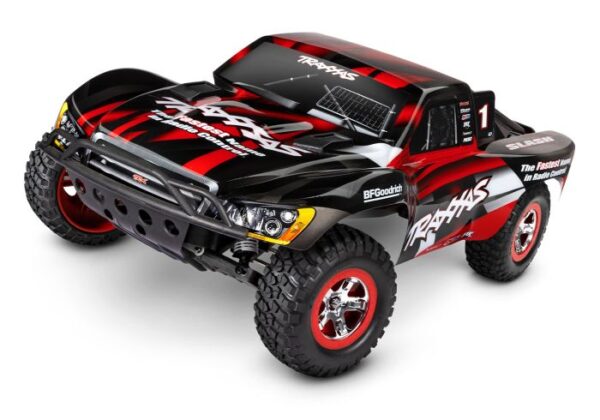 Traxxas Slash: 1/10-Scale 2WD Short Course Racing Truck with TQ 2.4GHz radio system - red