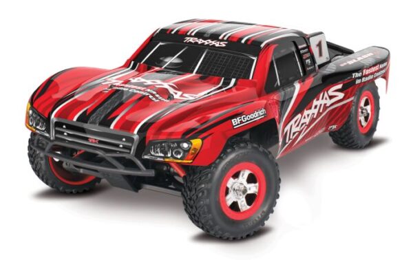 Traxxas 70054-8-RED Slash: 1/16-Scale Pro 4X4 Short Course Racing Truck - Red