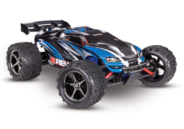 Traxxas E-Revo: 1/16-Scale 4WD Racing Monster Truck - Blue