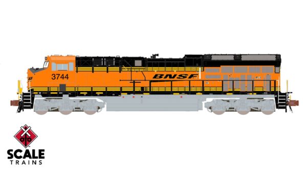 Scaletrains Rivet Counter N Scale GE ET44C4, BNSF/Heritage III #3750 w/DCC & Sound