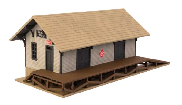 Walthers Cornerstone  N-Scale Golden Valley Freight House -- Kit - Image 2