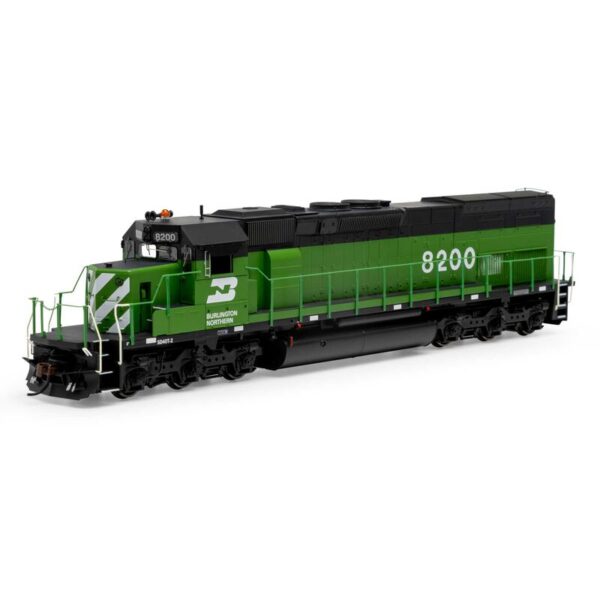 Athearn HO SD40T-2 w/DCC & Sound, LL BN #8200