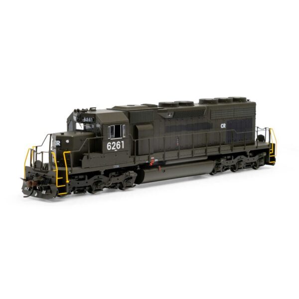 Athearn HO SD40 w/DCC & Sound, CR/PC Patched #6261