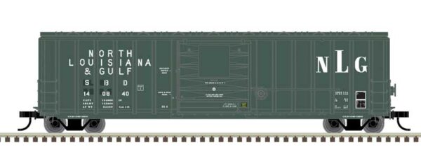 Atlas HO Berwick 50' Boxcar - Ready to Run - Master(R) -- Seaboard System #140884 (Ex-NLG, green, white)