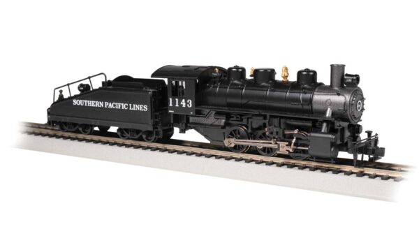 Bachmann HO USRA 0-6-0 with Slope-Back Tender - DCC with Smoke -- Southern Pacific #1143 (black, graphite)