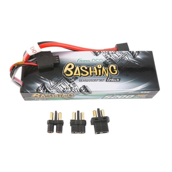 Gens Ace G-tech 5200mAh 7.4V 2S1P 35C car Lipo Hardcase EC3