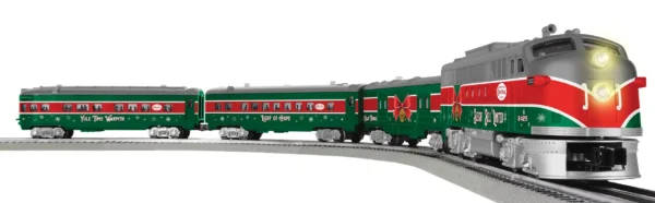 Lionel 2423060 - LionChief "North Pole Central" Sleigh Bell Limited Passenger Set w/ Bluetooth 5.0