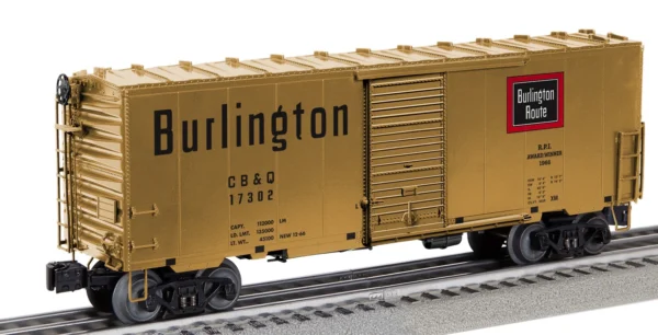 Lionel 2426020 - Freightsounds PS-1 Boxcar "Chicago, Burlington & Quincy" #17302