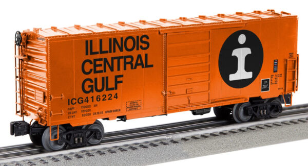 2426050 O Scale Lionel Illinois Central Gulf FreightSounds PS-1 Boxcar #416244