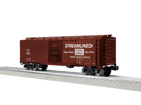 Lionel 2442271 - Steel Side Box Car "Central of Georgia" #4095