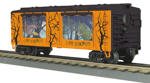 MTH Operating Action Car - Halloween (Flying Witch) Operating Action Car