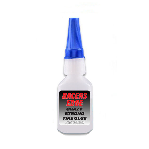 Racers Edge Crazy Strong Tire Glue 20g w/Pin Cap and Tips