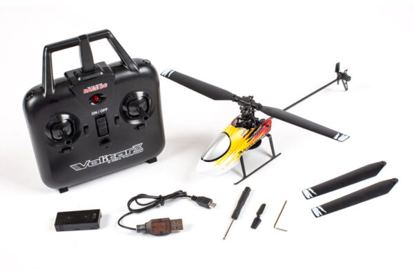 Rage RC Volitar X RTF Micro Heli with Red Canopy